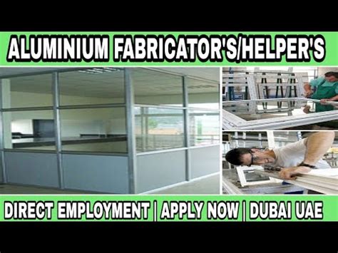 aluminum fabricator job in dubai and mobile number|Aluminum fabricator jobs in Dubai .